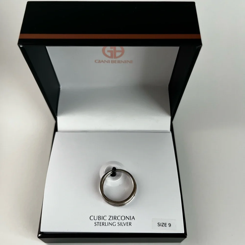 Giani Bernini Silver Cubic Zirconia Ring